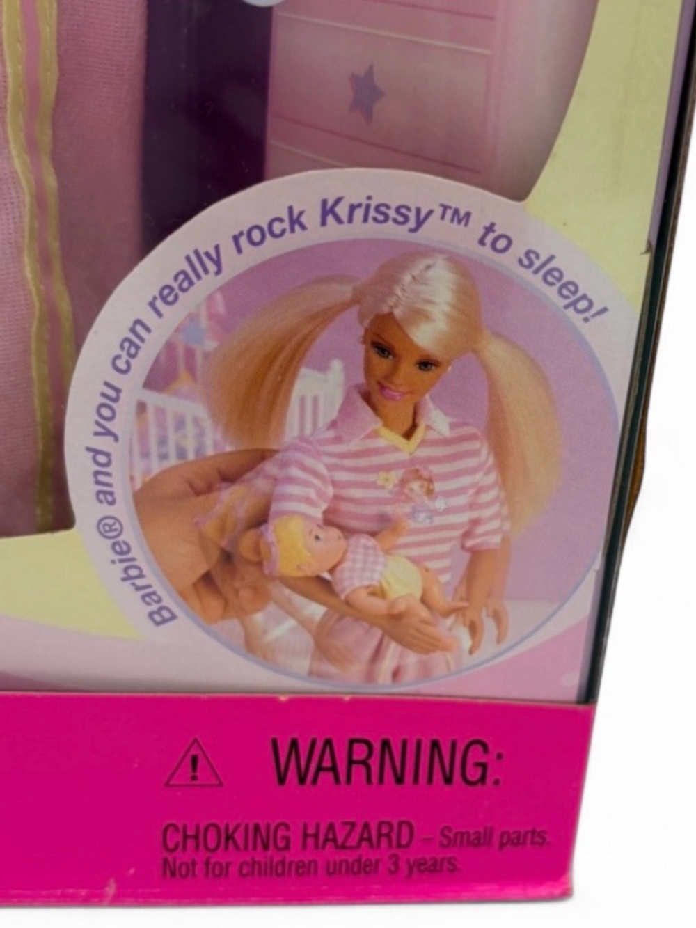 Vintage Barbie & Krissy Bedtime Baby Nursery Playset 28516 Sealed NIB Mattel - Picture 7 of 8